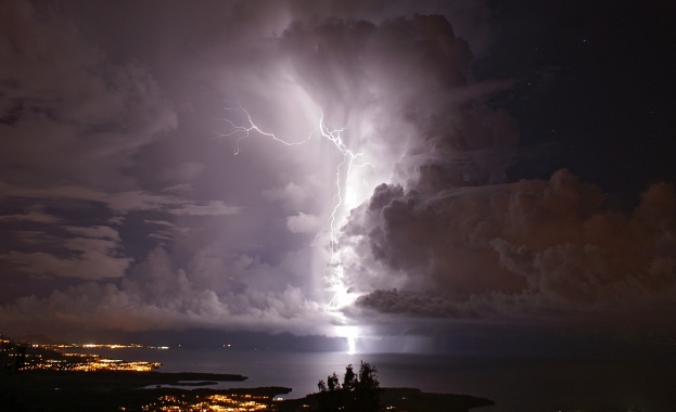 28 светкавици в минута край езеро във Венецуела