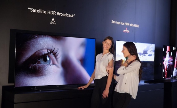 LG работи с телевизионни оператори и доставчици, за да демонстрира HDR съдържание на 4K OLED телевизори