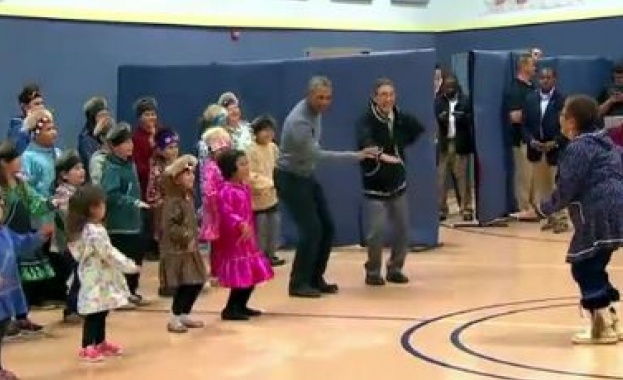 Обама се разкърши /видео/