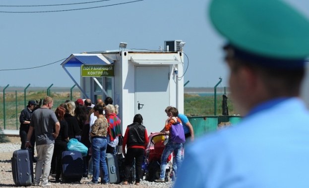 Руските граничари в Крим задържаха трима украински десантчици