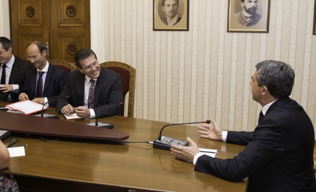 Президентът: ЕК може да разчита на българска подкрепа за изграждането на Европейския енергиен съюз