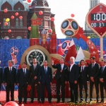 В Русия празнуват 1000 дни до началото на световното по футбол