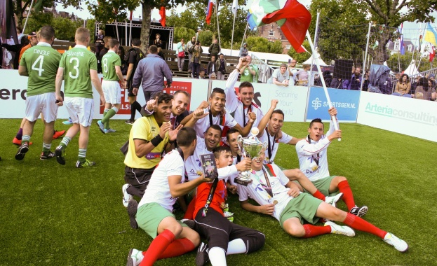 България постигна най-доброто си класиране на Световното по футбол за бездомни