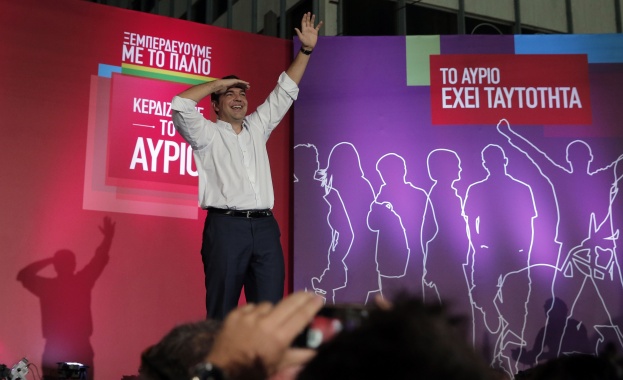 СИРИЗА повежда с 32%, сочи първият екзитпол в Гърция