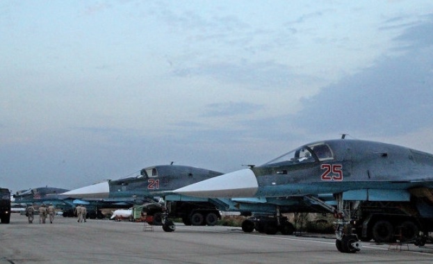 Самолети Су-34 от ВКС на Русия унищожиха команден пункт на ИД в Сирия
