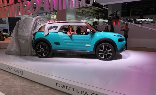 Citroen Cactus M от Автосалон Франкфурт 2015