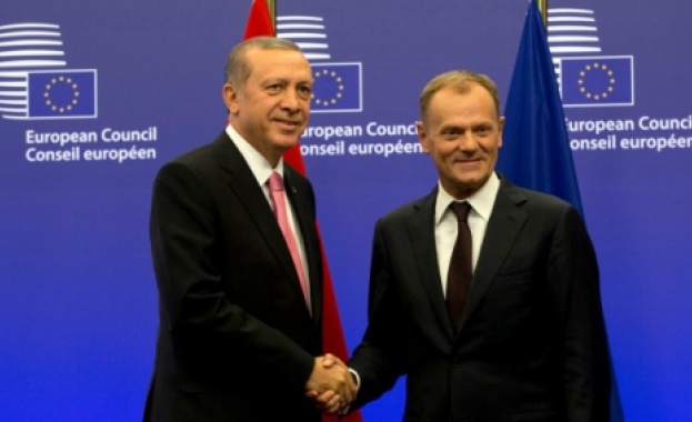 ЕС е готов да обсъди искането на Ердоган за буферна зона в Сирия
