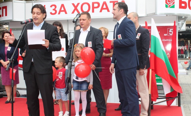 Кандидатът за кмет на БСП в Централен Калин Милчев се среща с представители на граждански организации