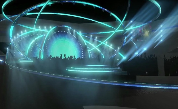 Сцената на Детска Евровизия 2015 с внушителни размери и ефекти