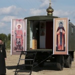 Близо 370 военни бяха кръстени по време на ученията „Център-2015“