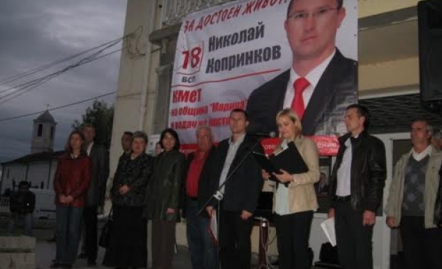 Ремонт на ВиК инсталацията и уличната мрежа обеща кандидатът за кмет на община „Марица" Н. Копринков