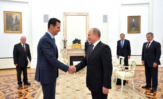 Б. Асад е пътувал до Москва със специален руски Ил-62МК