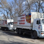 42-та колона с хуманитарна помощ от Русия потегли към Донбас