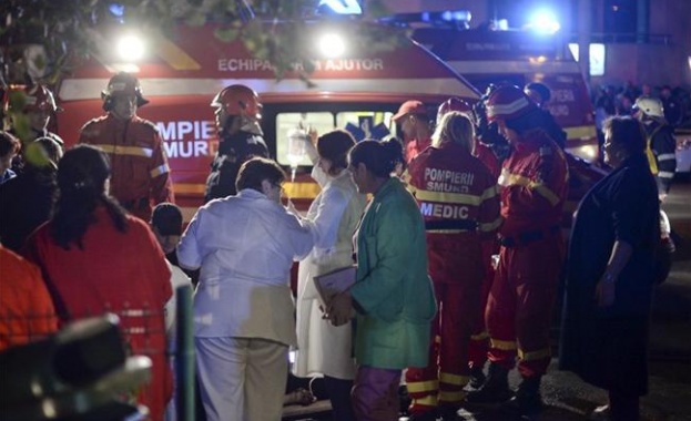 Пожар уби и рани десетки в нощен клуб в Букурещ	