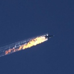 Самолет Су-24 от руската авиогрупа е претърпял катастрофа в Сирия