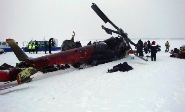 Руски хеликоптер е паднал в река Енисей, има загинали