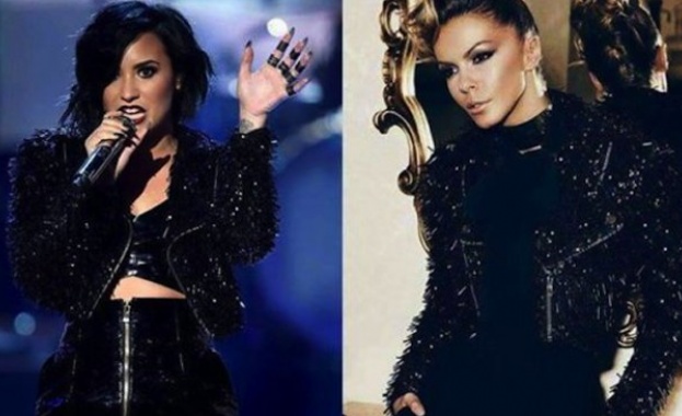 Деми Ловато сe премени с яке от колекцията на Галена 