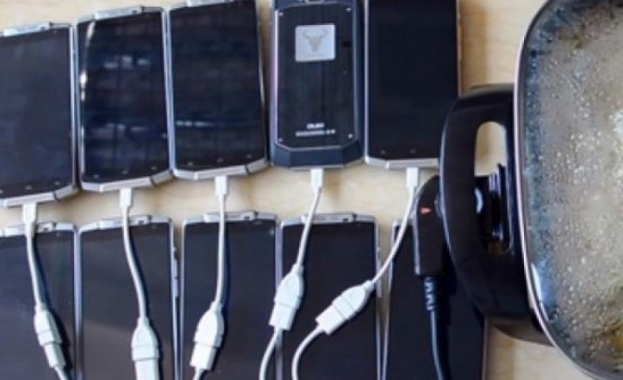 Смартфон сготви манджа (видео)