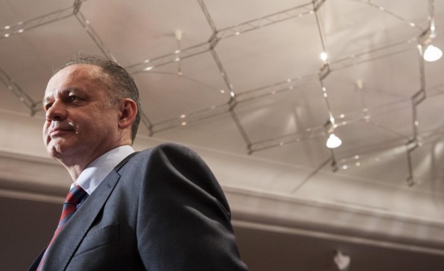 Президентът на Словакия Андрей Киска пристига на официално посещение в България