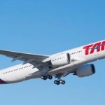 Първият A350 XWB за TAM Airlines в първи полет 