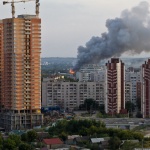 Осем са пострадалите при пожара във Волгоград