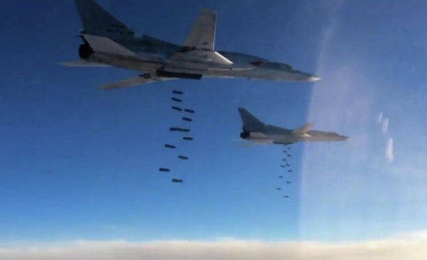 МО на РФ публикува видео на ударите на Ту-22М3 срещу обекти на ИД в Сирия