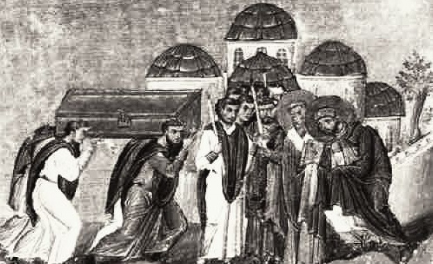 Пренасяне мощите на св. Йоан Златоуст