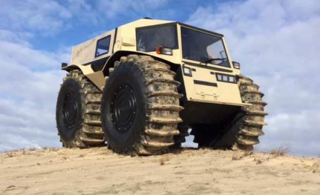 Руският "Шерп" зашемети екипа на Top Gear