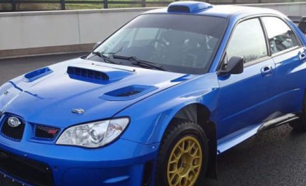 Subaru WRX STI, карано от Макрий и Солберг, се продава в Англия