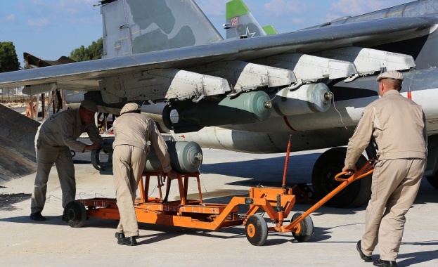 За 5 дни руската авиация е унищожила близо 1600 обекта на терористите в Сирия
