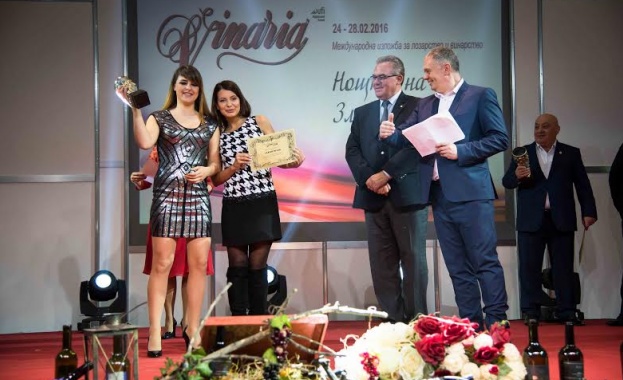 Пет български вина получиха „Златен ритон“ на ВИНАРИЯ 2016