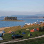 За къмпингуването на плажа 