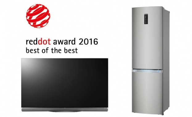 LG отличена като безспорен лидер на тазгодишните награди Red Dot
