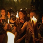 Благодатният огън слезе на Божи гроб