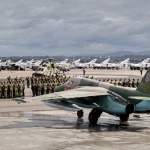 В руската авиобаза в Сирия се провеждат репетиции за военния парад в чест на Деня на Победата