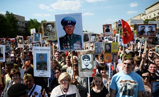 24 млн. души в Русия са участвали в тържествата на 9 май