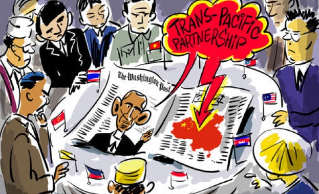 Транстихоокеанското партньорство като споразумение срещу Китай?