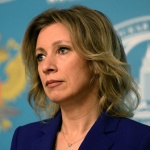 Захарова се пошегува с изказването на Порошенко за мощта на украинската армия