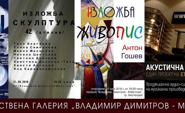 Нощ на музеите в ХГ „Владимир Димитров – Майстора” - Кюстендил 