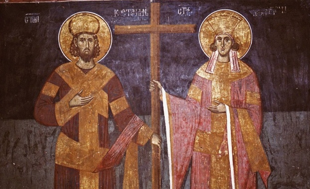 Св. велики царе равноапостолни Константин и Елена 