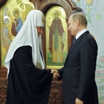 Путин подари на патриарх Кирил картина за именния ден