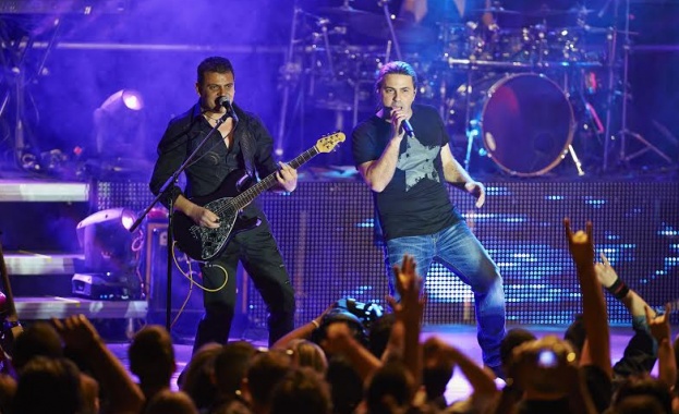 Б.Т.Р. на сцената на Летен театър Пловдив