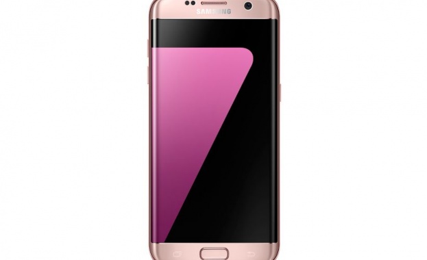 Розовият Samsung Galaxy S7 edge ще е наличен вече и в Мтел