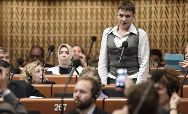 Савченко предложи поетапна отмяна на санкциите срещу Русия