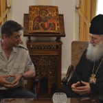 Патриарх Неофит благослови началника на отбраната на страната