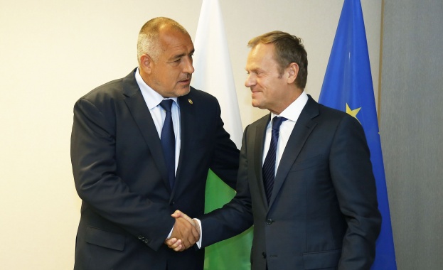 Б. Борисов пред Д. Туск: Искам ясна позиция на европейските институции за АЕЦ „Белене”