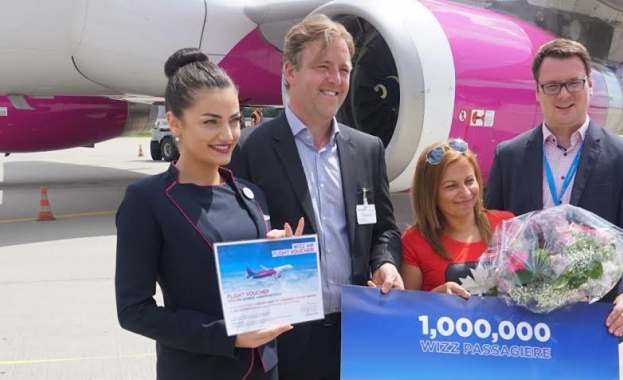 Wizz Air отпразнува 1 милионния пътник в Меминген 