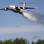 Руски самолет Ил-76, участващ в гасене на пожари, изчезна в Икрутска област