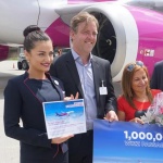 Wizz Air отпразнува 1 милионния пътник в Меминген 