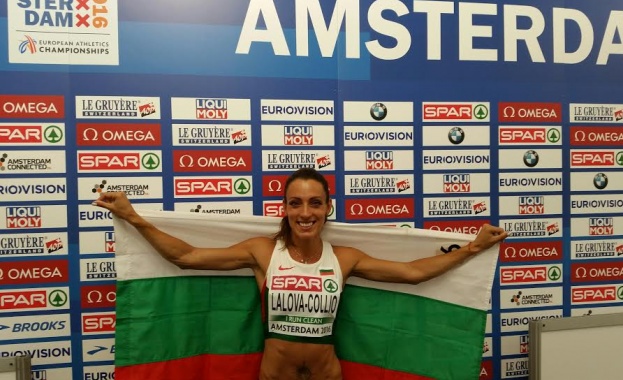 Ивет Лалова със сребърeн медал във финала на бягане на 100м